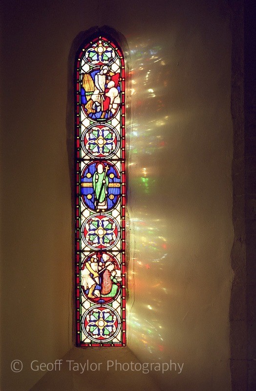 West window - St Botolph, Swyncombe