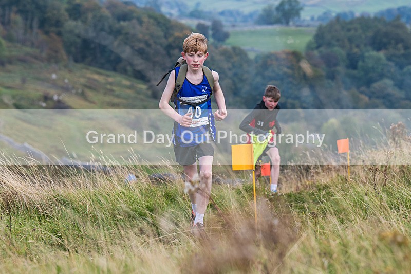 Year 7-154 - The English Schools Fell Running Championship Giggleswick Year 7 Sunday 6th October 2024
