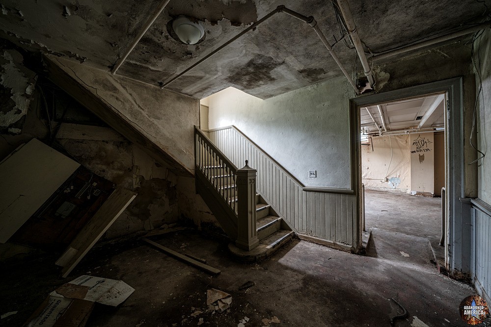 Third Presbyterian Church, Chester PA | Basement Stairs - Third Presbyterian Church