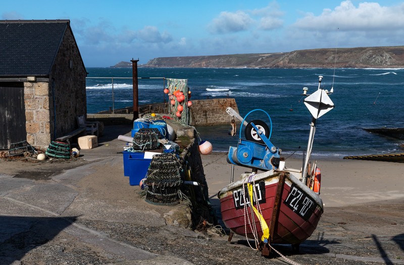 Waiting for the next catch - Cornwall