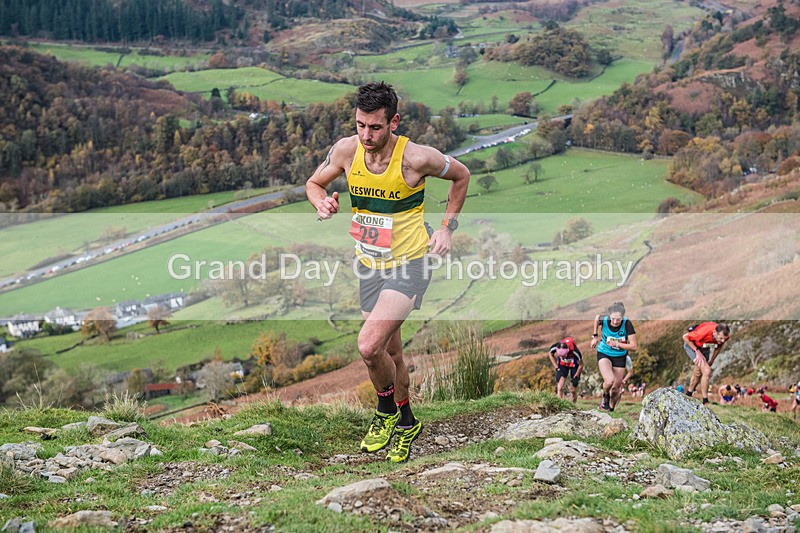 Stybarrow Dodd-169 - Kong Running Stybarrow Dodd Fell Race Saturday 4th November 2023