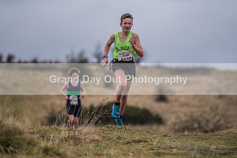 Cunswick U15  U17-147 - Kendal Winter League Cunswick Scar Junior Under 15 & 17 Fell Races Sunday 26th January 2025