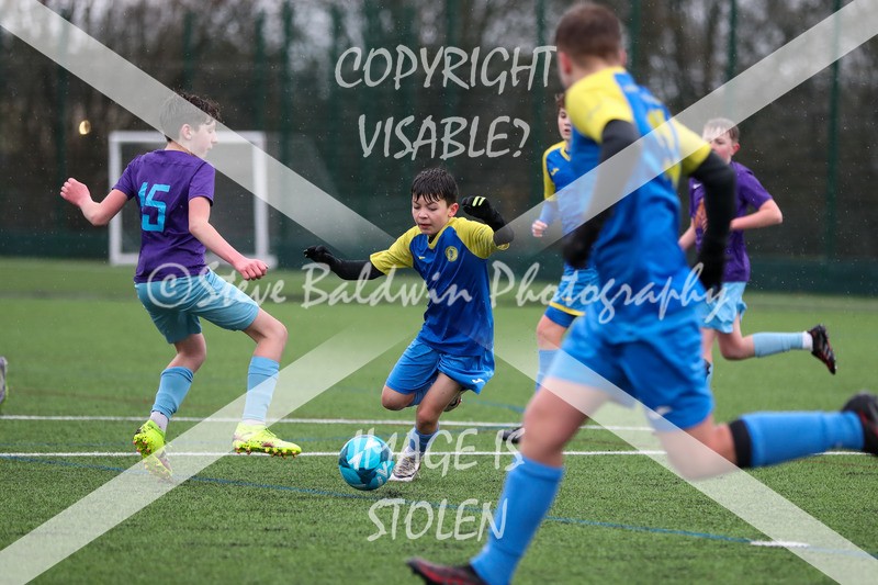 1DX20442 - 2026-02-15 FC Abbey Meads U13 Purple V Royal Wootton Bassett Town Youth U13 Yellow