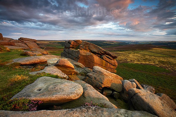 Evening on the Tor - Peak District