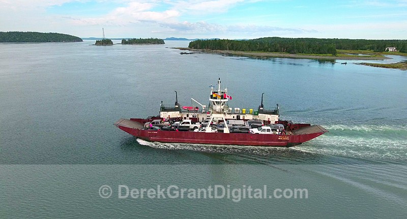 John E. Rigby Car Ferry Deer Island Letete NB Canada - Boats