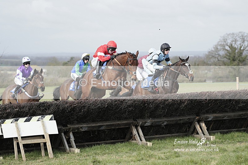 PtP 250223 04 - Kimblewick Hunt Point-to-Point Kingston Blount 25/02/23