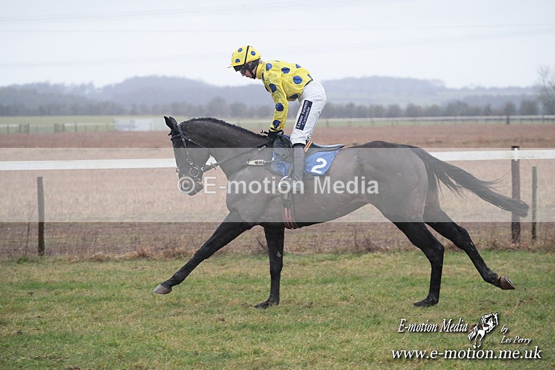 PtP 260125 692 - Cocklebarrow Point-to-Point racing with the Heythrop Hunt 26/01/25