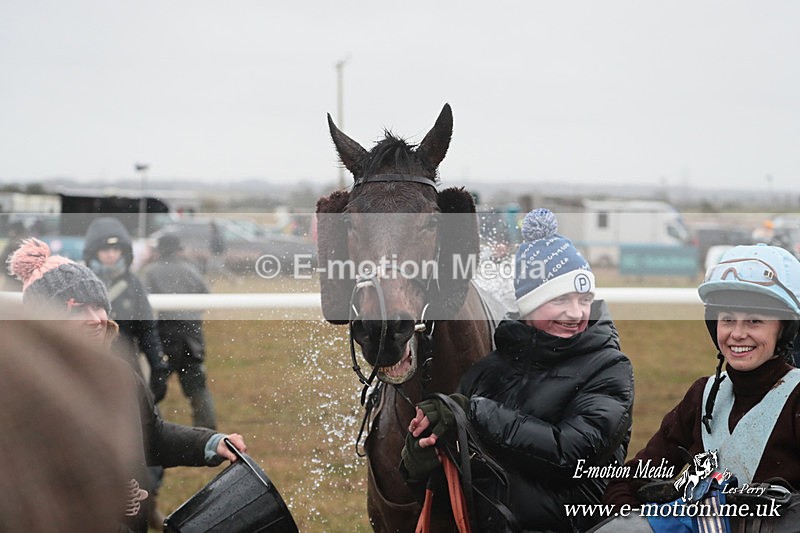 PtP 260125 775 - Cocklebarrow Point-to-Point racing with the Heythrop Hunt 26/01/25