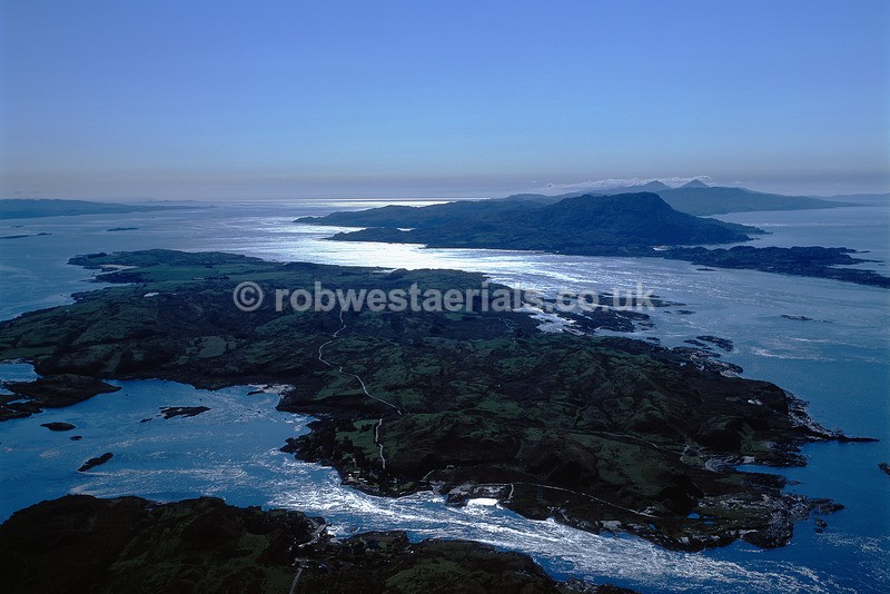 Inner Hebrides Islands of Luing and Scarba in Scotland