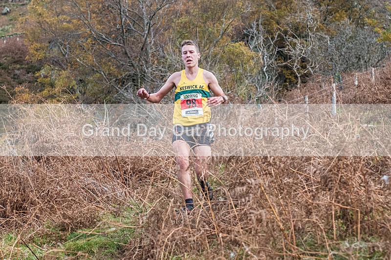 Stybarrow Dodd-685 - Kong Running Stybarrow Dodd Fell Race Saturday 4th November 2023