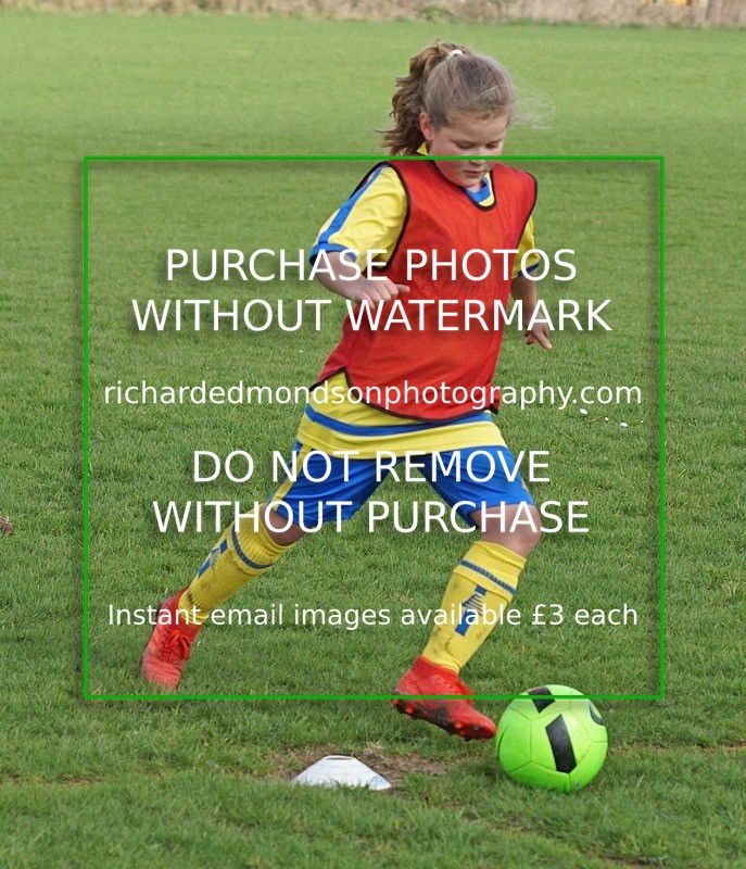 DSC00229 - Kendal United Rocket Girls v Kendal United U 10 (24/3/19)