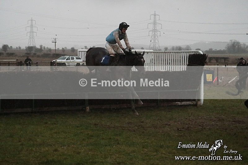 PtP 260125 1275 - Cocklebarrow Point-to-Point racing with the Heythrop Hunt 26/01/25