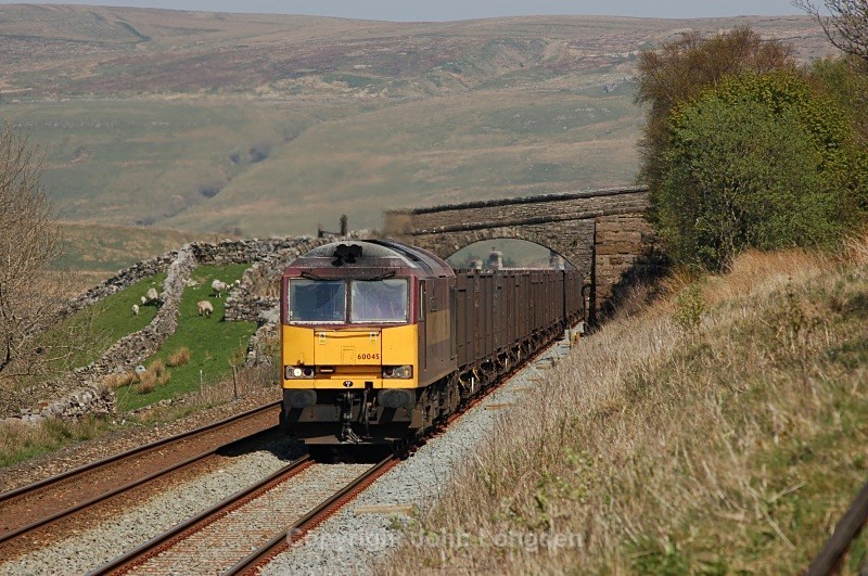 1.5.07 60045 6E13 Kirkby Thore - Drax, Garsdale Troughs - Garsdale Troughs