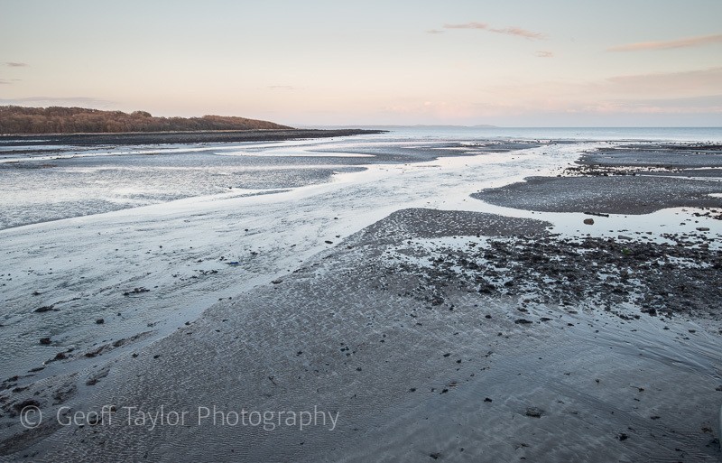 Garlieston Bay, dusk - Wigtown Reader's Retreat