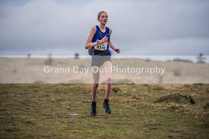 Cunswick U15  U17-176 - Kendal Winter League Cunswick Scar Junior Under 15 & 17 Fell Races Sunday 26th January 2025
