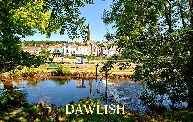 DAWLISH TOWN AND BROOK - FRIDGE MAGNETS