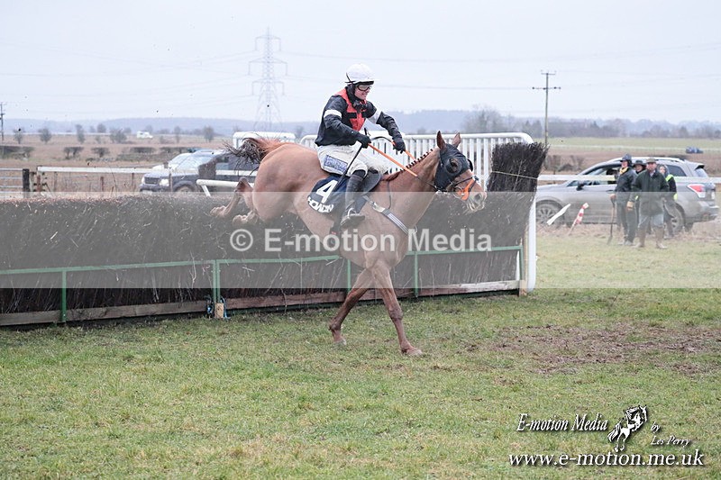 PtP 260125 882 - Cocklebarrow Point-to-Point racing with the Heythrop Hunt 26/01/25