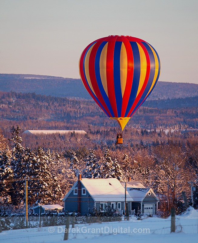Turkeylude Balloon Fest Sussex New Brunswick Canada