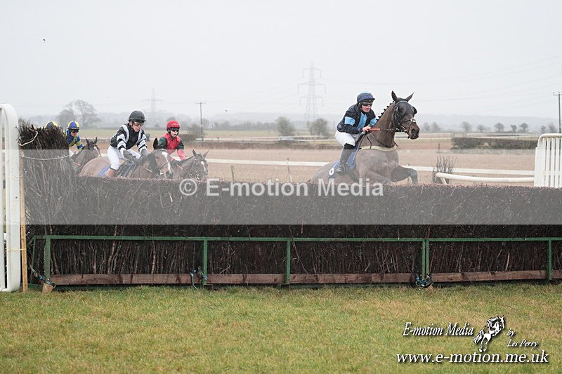 PtP 260125 266 - Cocklebarrow Point-to-Point racing with the Heythrop Hunt 26/01/25