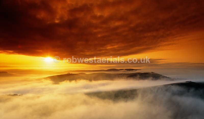 North Fife Sunset in Scotland