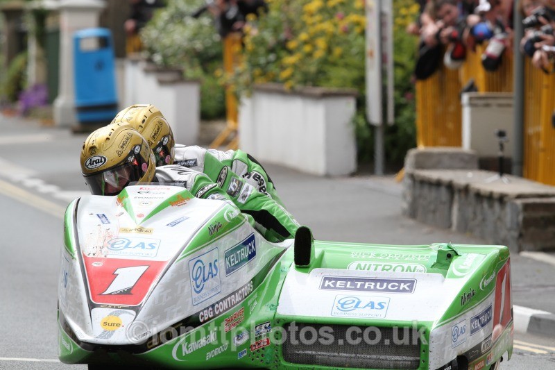 Dave Molyneux & Patrick Farrance - Sure Sidecar Race 2