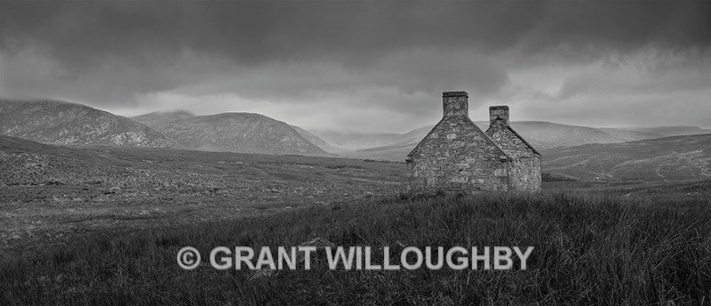 Sutherland rain - Panorama