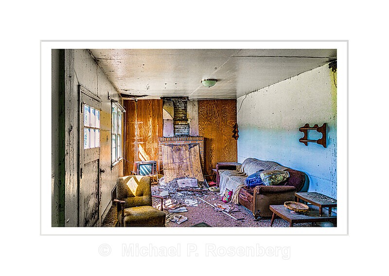Only Dust on The TV, Living Room, ND - HOME ON THE PRARIE