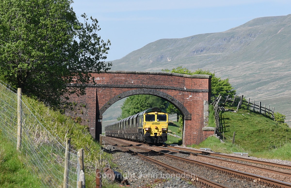 JL - 24.5.18 66516 6V56 Killoch - Port Talbot, Angerholme - Angerholme