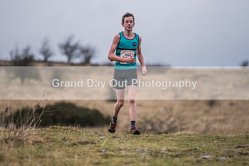 Cunswick U15  U17-184 - Kendal Winter League Cunswick Scar Junior Under 15 & 17 Fell Races Sunday 26th January 2025