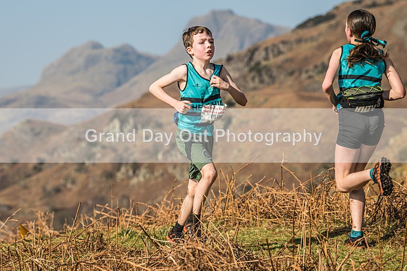 Elterwater-111 - Kendal Winter League Elterwater Under 13 Fell Race Sunday 9th March 2025