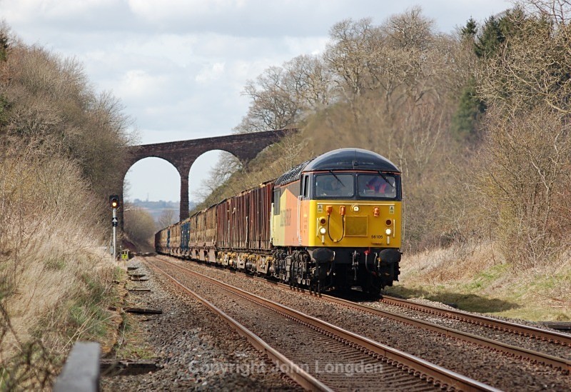 20.4.13 - 56105 6J37 Carlisle - Chirk, Newbiggin - Newbiggin