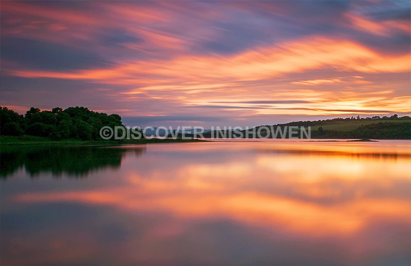 Inch level and Inch castle - Inishowen peninsula