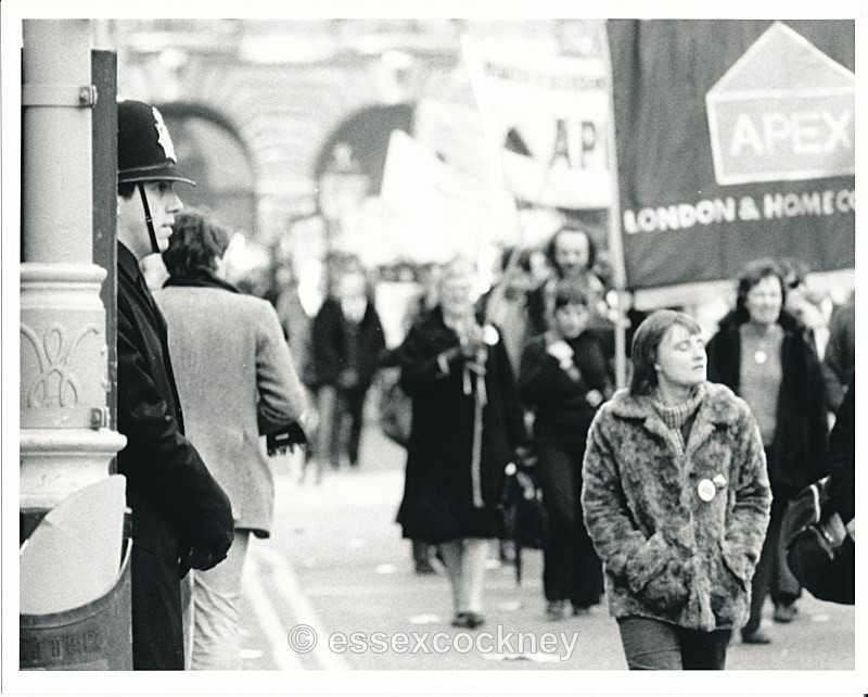  - March against Thatchers cuts and some Mayday parade