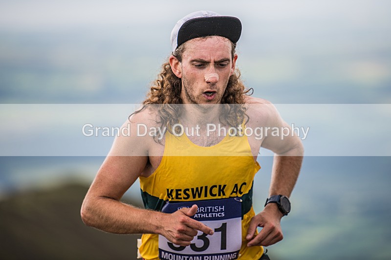 Uphill Only-183 - British Athletics Off Road Running Championships Senior Uphill Only Trial - Skiddaw Friday 15th Augu
