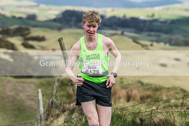Helm Hill -413 - Kendal Winter League Helm Hill Fell Races (Under 13/15/17 & Seniors) Sunday 16th March 2025