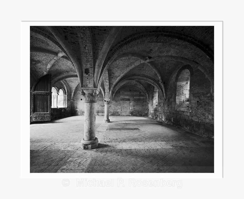 Storage Vault, Ruins San Galgano Monastary Italy (5614) - Italy