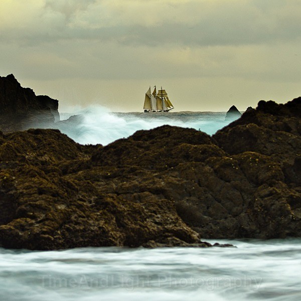 Tall Ship - Cornish Seascapes