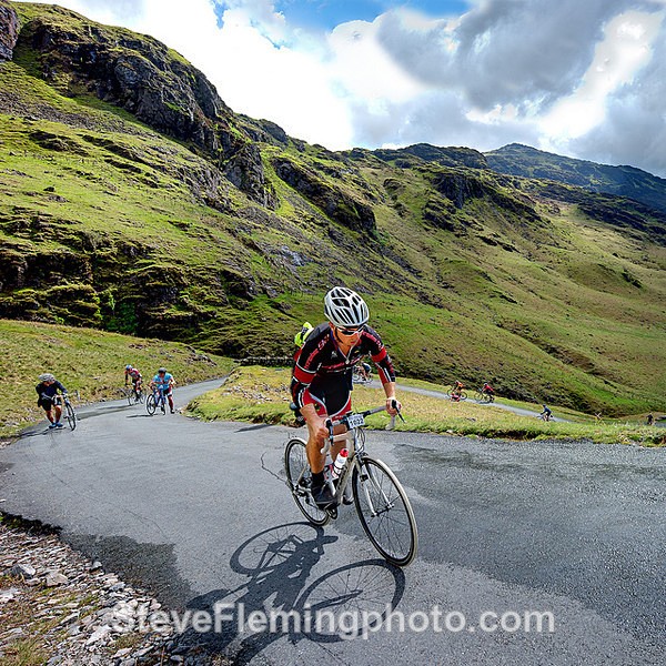 Riding the Hardknott - Fred Whitton Challenge over the years