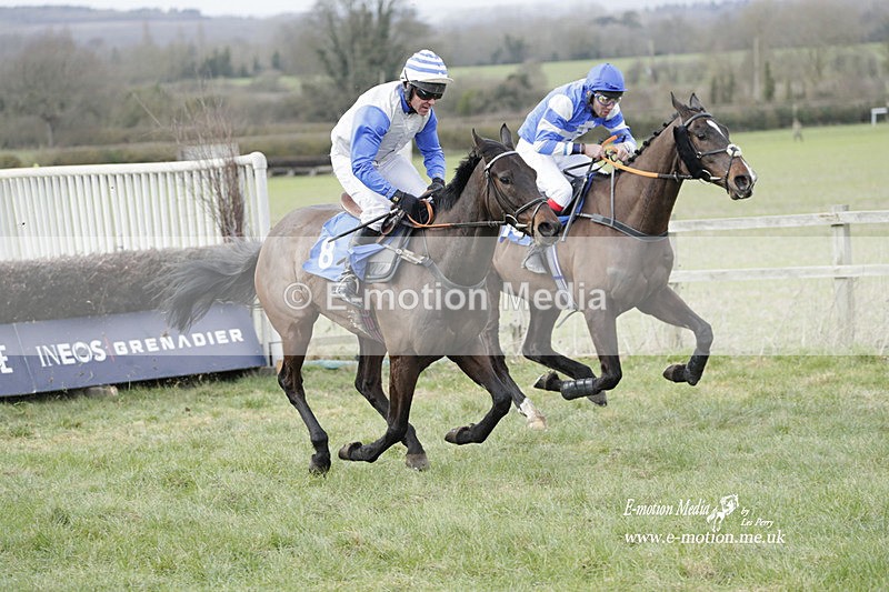 PtP 250223 0288 - Kimblewick Hunt Point-to-Point Kingston Blount 25/02/23