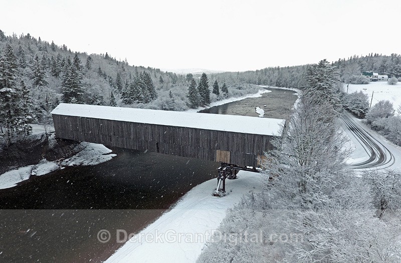 Smithtown Covered Bridge New Brunswick Canada - Covered Bridges of New Brunswick