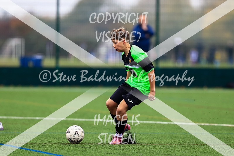 1DX30033 - 2025-10-12 FC Abbey Meads U14 Orange V Kingsdown Lions U14