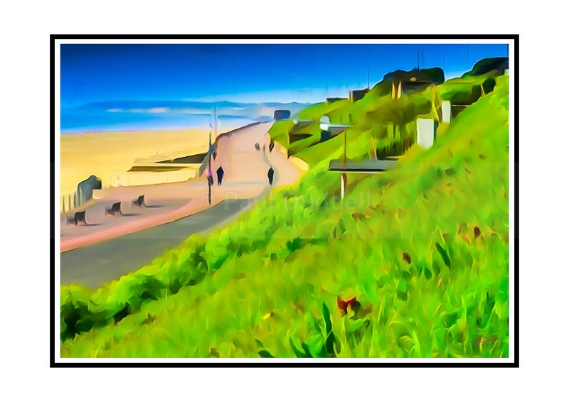 Seaside Serenity, Gorleston-On-Sea Paintings by Paul Duddell, Whispers & Strokes - Artist, Painter, and Photographer
