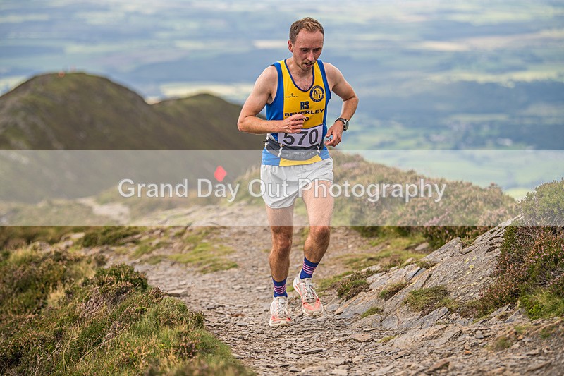 Uphill Only-96 - British Athletics Off Road Running Championships Senior Uphill Only Trial - Skiddaw Friday 15th Augu