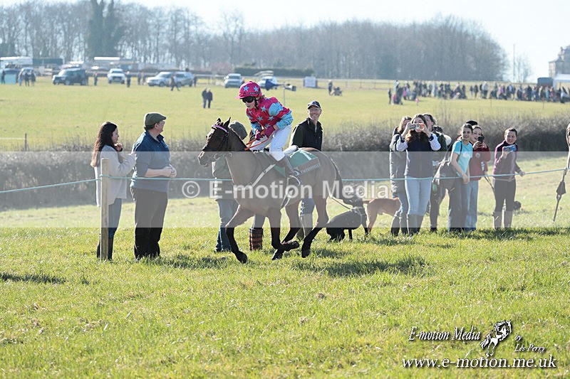 PR 010325 20 - Pony Racing from Beaufort Races Didmarton 01/03/25