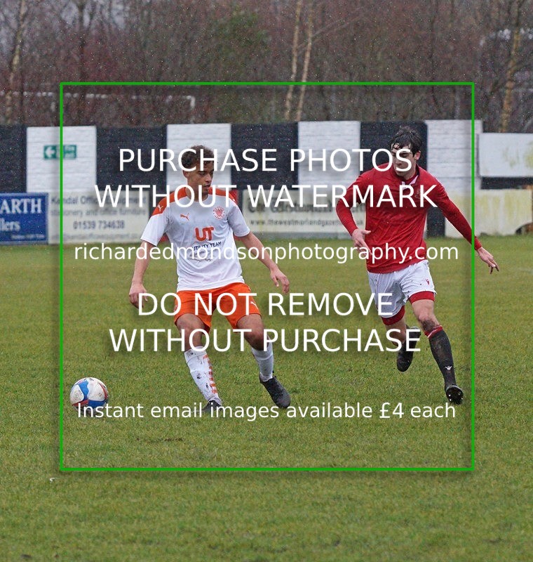 DSC04405 - Morecambe U18 v Blackpool U18 (20/2/21)