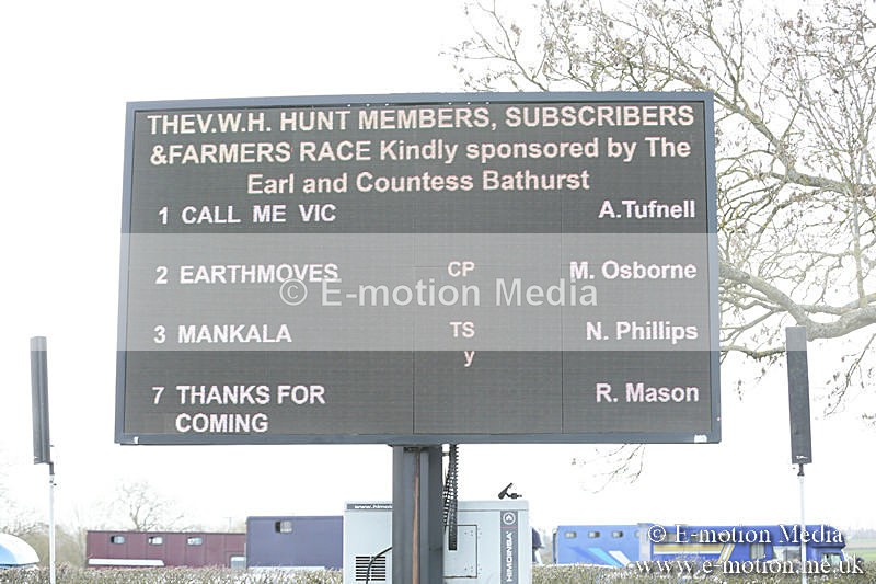 PtP 230319 1 - VWH Hunt Siddington Point-to-Point Racing 23/03/19