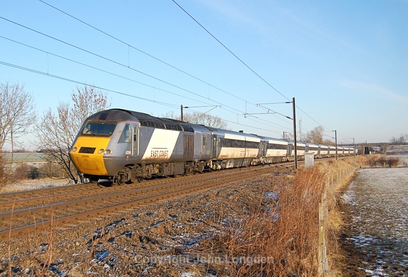 20.12.10 43299, Ricknall Grange - East Coast Main Line (north to south)