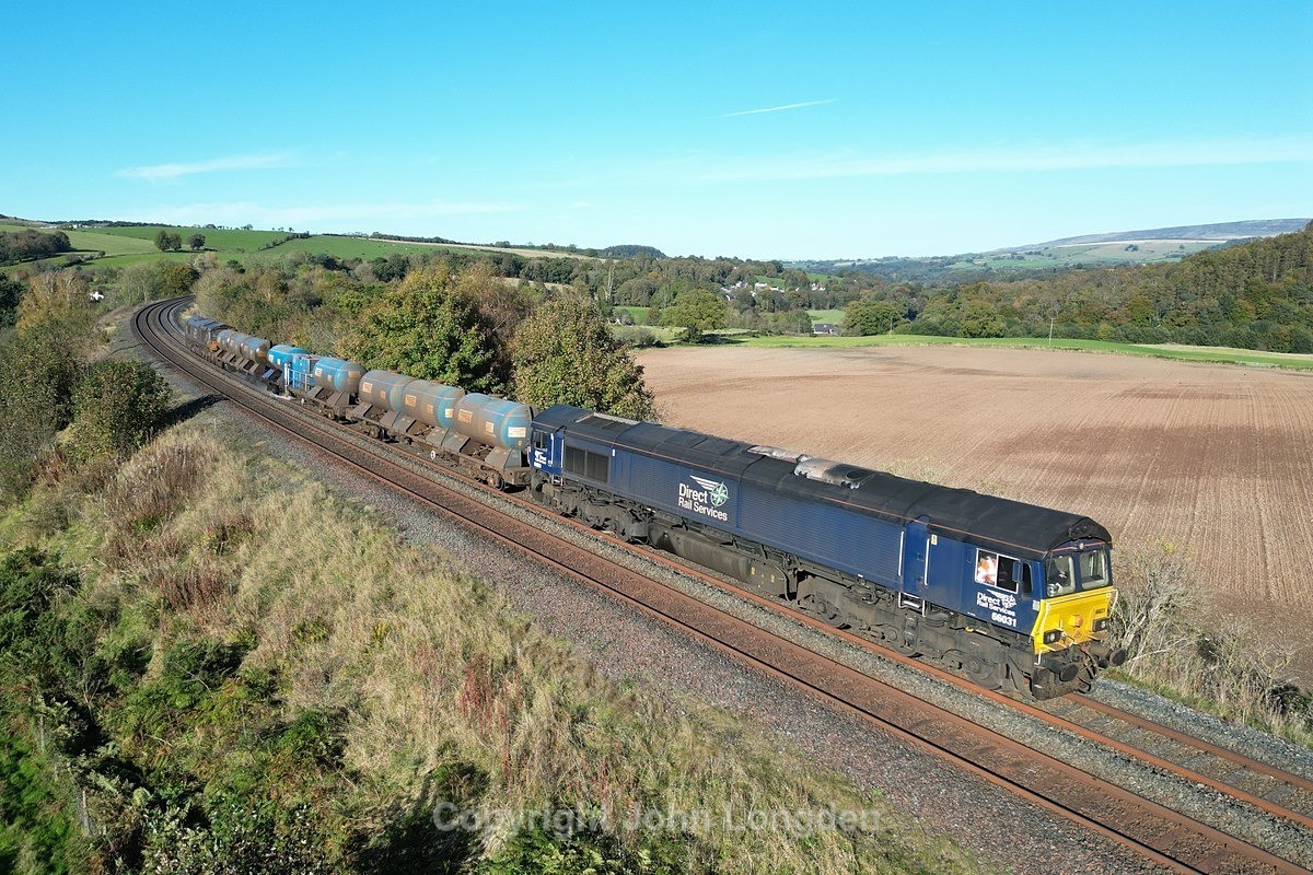 JL - 14.10.24 66031 3J11 Carlisle - Carlisle RHTT, Armathwaite - Latest shots