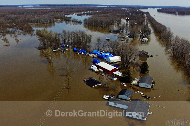 Sheffield Spring Flood 2018 New Brunswick Canada - Extreme Weather