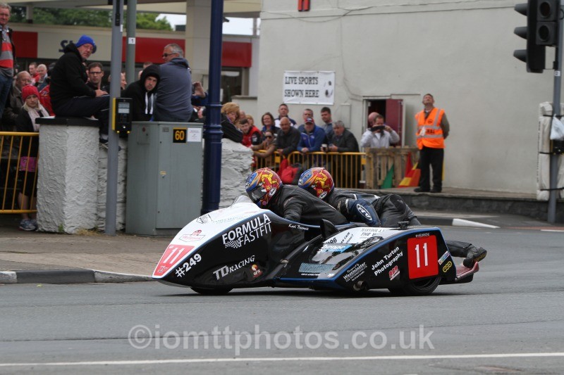 Karl BENNETT & Lee Cain - Sure Sidecar Race 2